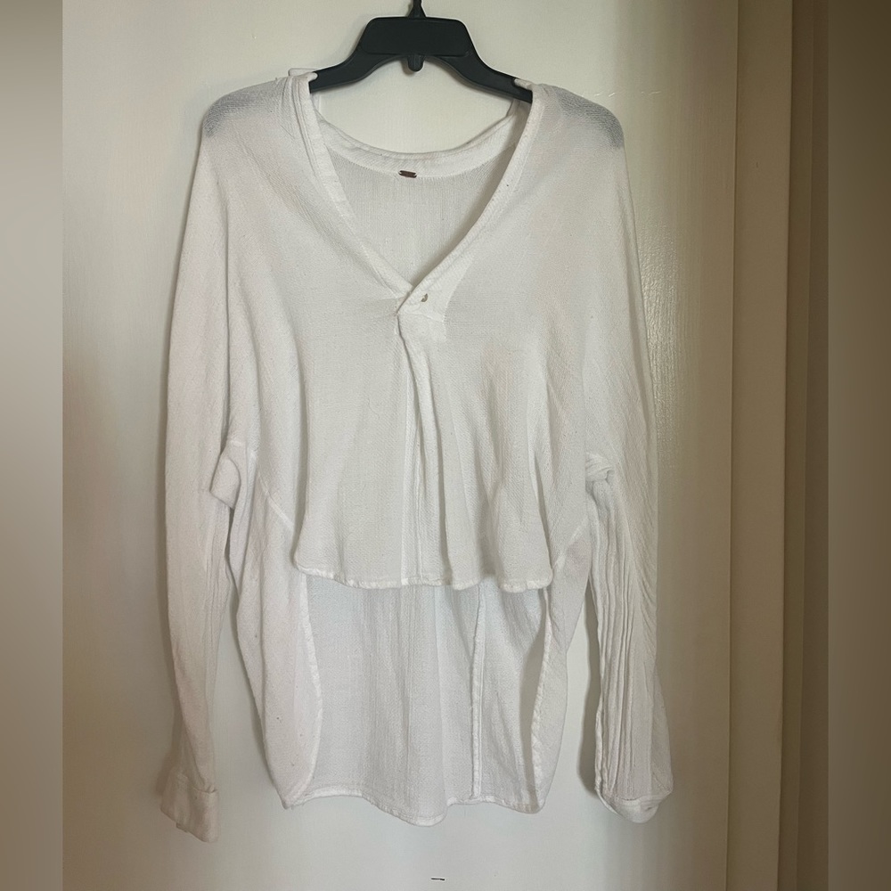 free People Linen Top Size medium